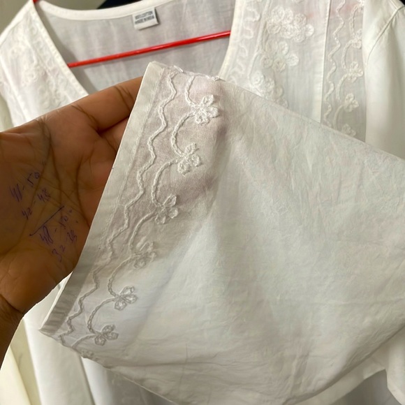 Lucknowi chikankari kurta | loose kurta style* - Picture 5 of 9